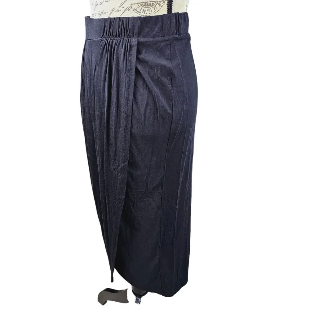 A New Day‎ Women's Wrap Skirt in Ebony Bpack Size Small